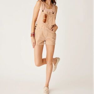 Carve Designs Women's Tan Jeans Overalls